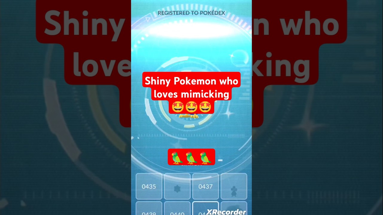 ✨ Rare Mimicking Pokemon | Pokemon Go #mobilegame #shorts #pokemongo #shiny #catchemall #pokémon
