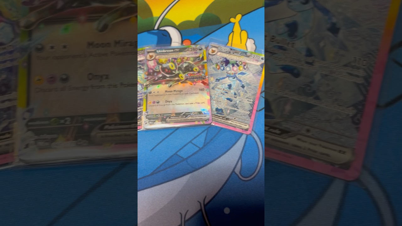 GOLD CARDS, SECRET RARES AND A GLACEON SIR!! @LondonCardShow pickups #pokemoncards #pokemon