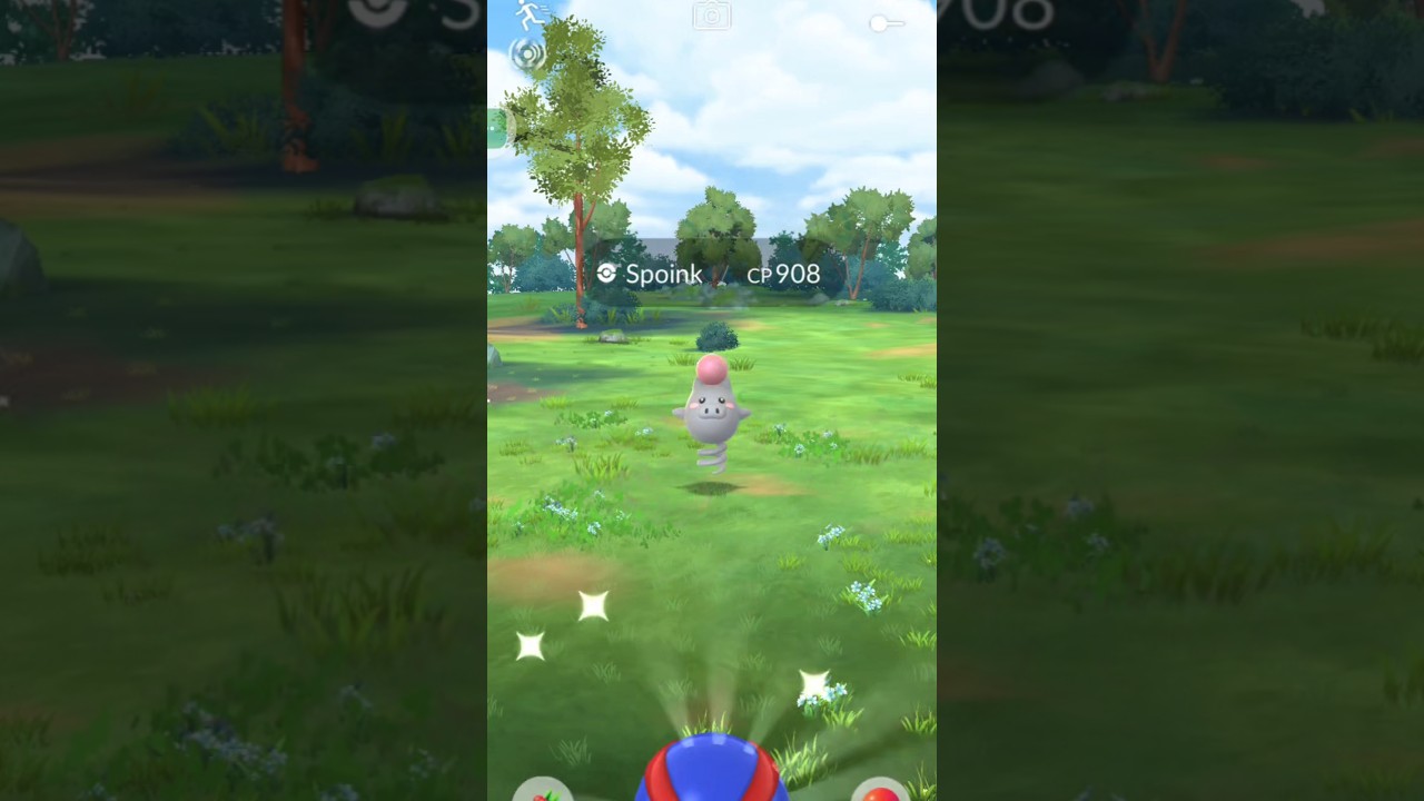 See how I Catch a Spoink in Pokemon go #pokemongo #pokemon