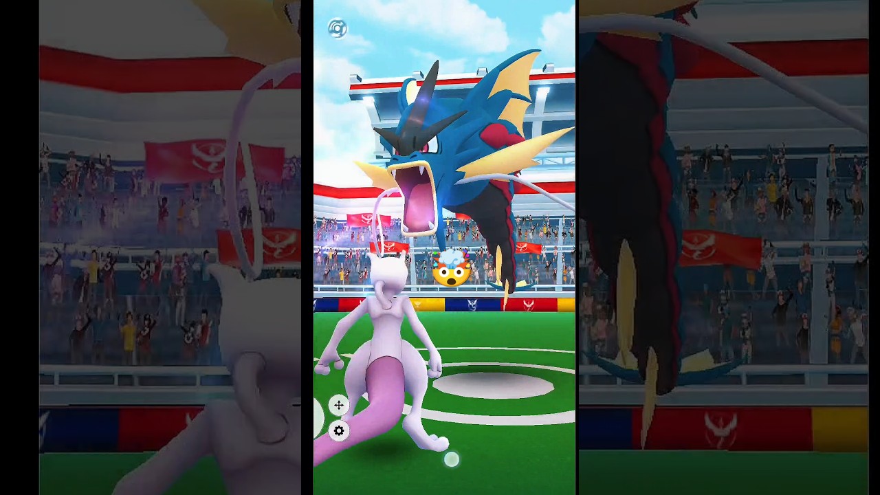 🥵 Hard To Beat ✨ Mega Gyarados in #pokemongo #gyarados