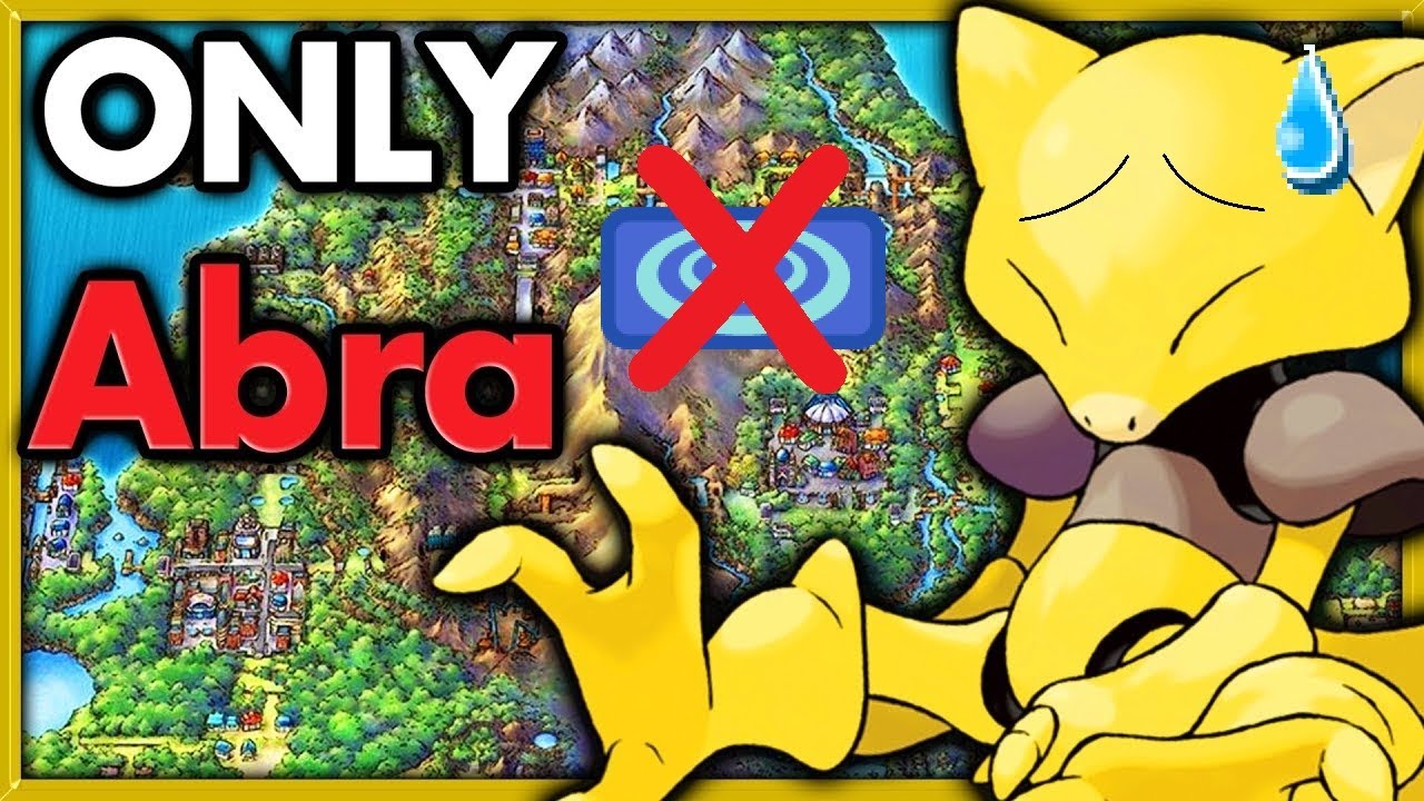 Pokémon Challenge Livestream - Platinum with Only PHYSICAL ABRA? ► NO ITEMS IN BATTLE P3