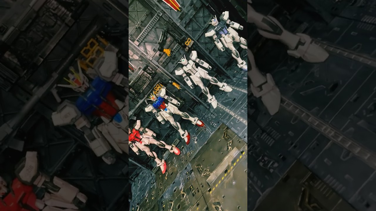 ガンダムベース限定のペインティングモデルEGストライクガンダムはそのままでもカッコいい。#gundam #gunpla #ガンプラ