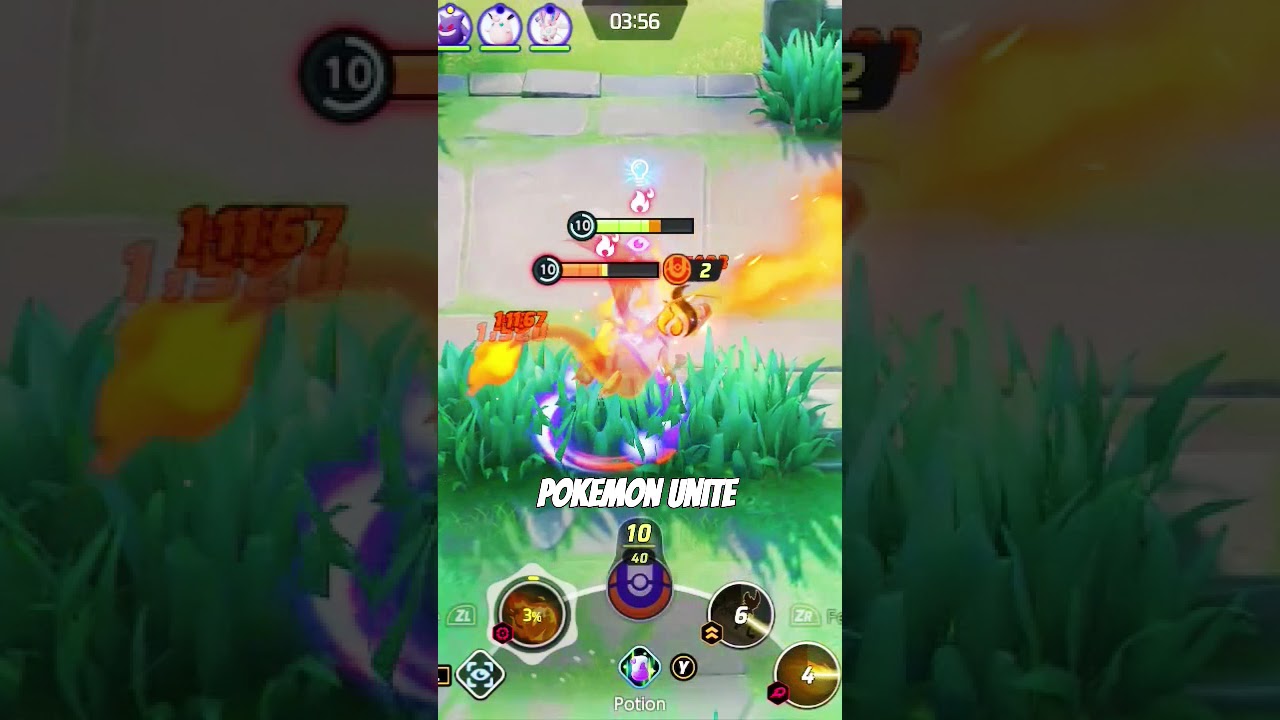 Some @pokemonunite gameplay from my Switch #pokémonunite  #nintendoswitch #cinderace #pokémon