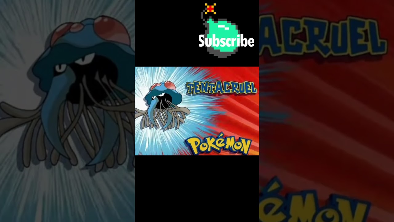 What is Tentacruel? #pokemon #pokemonanime #pokemoncommunity #games #gaming #retrogames #retrogaming