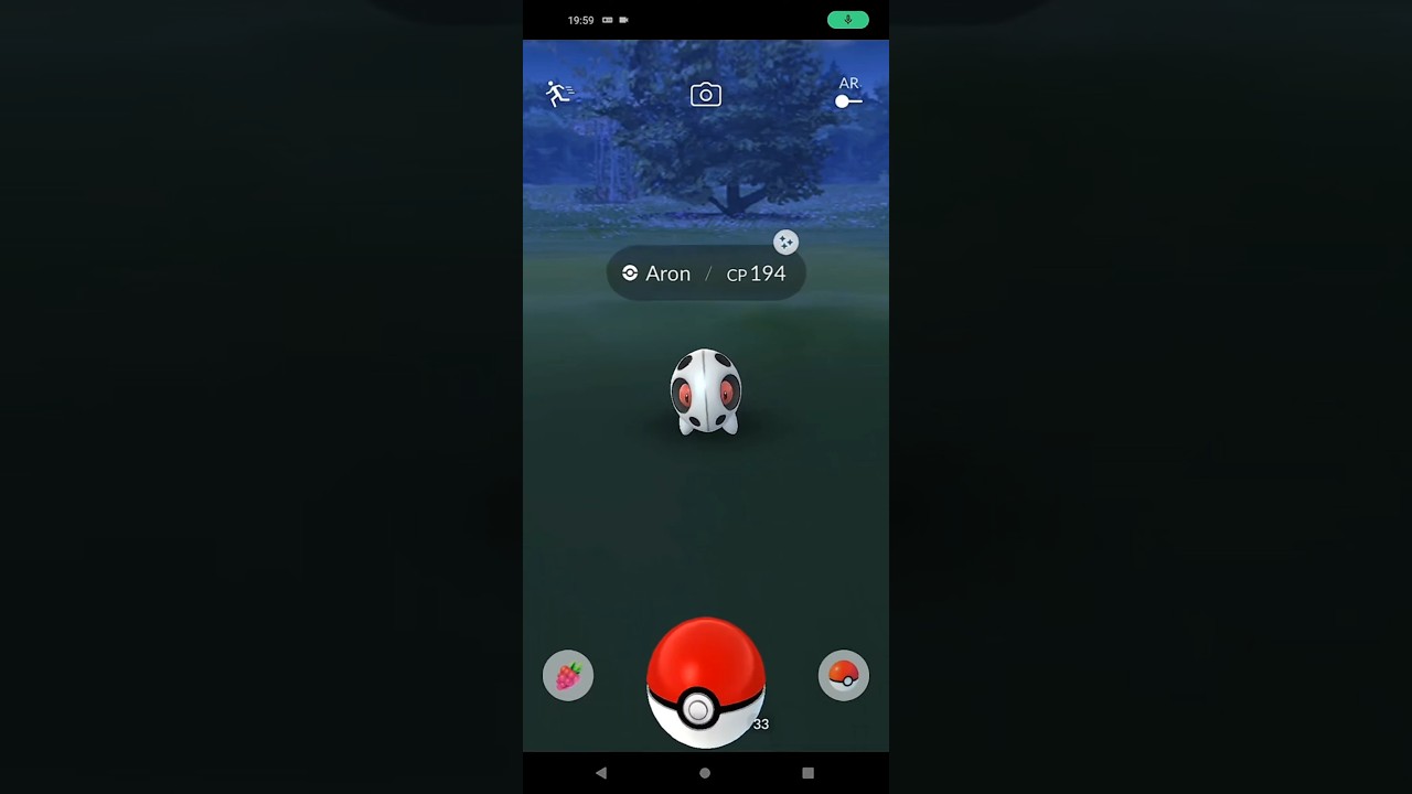 Catch the shiny Aron! #Shorts