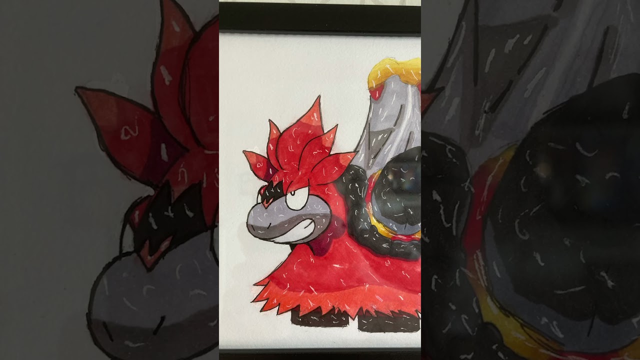 Mega Camerupt Drawing