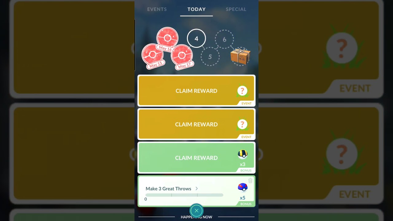 Day 460 of Pokémon Go Daily Bonuses