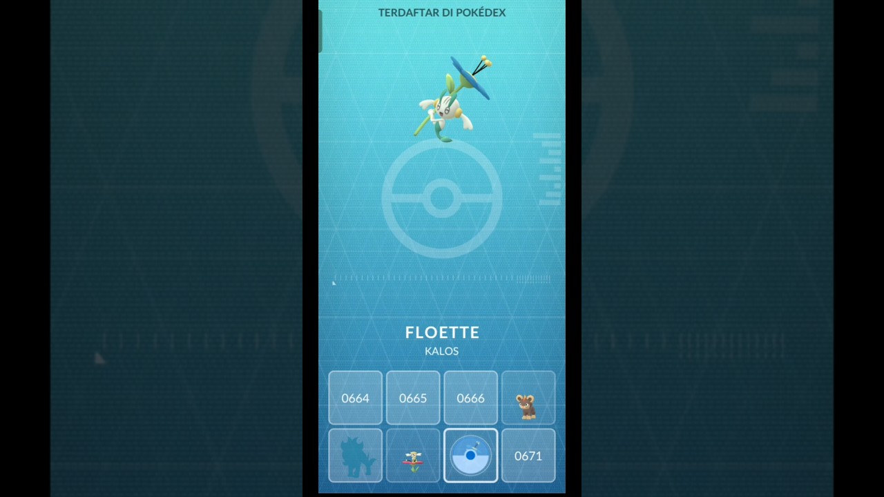 Evolusi Flabebe jadi Floette - Pokemon GO! #flabebe #pokemongo #floette