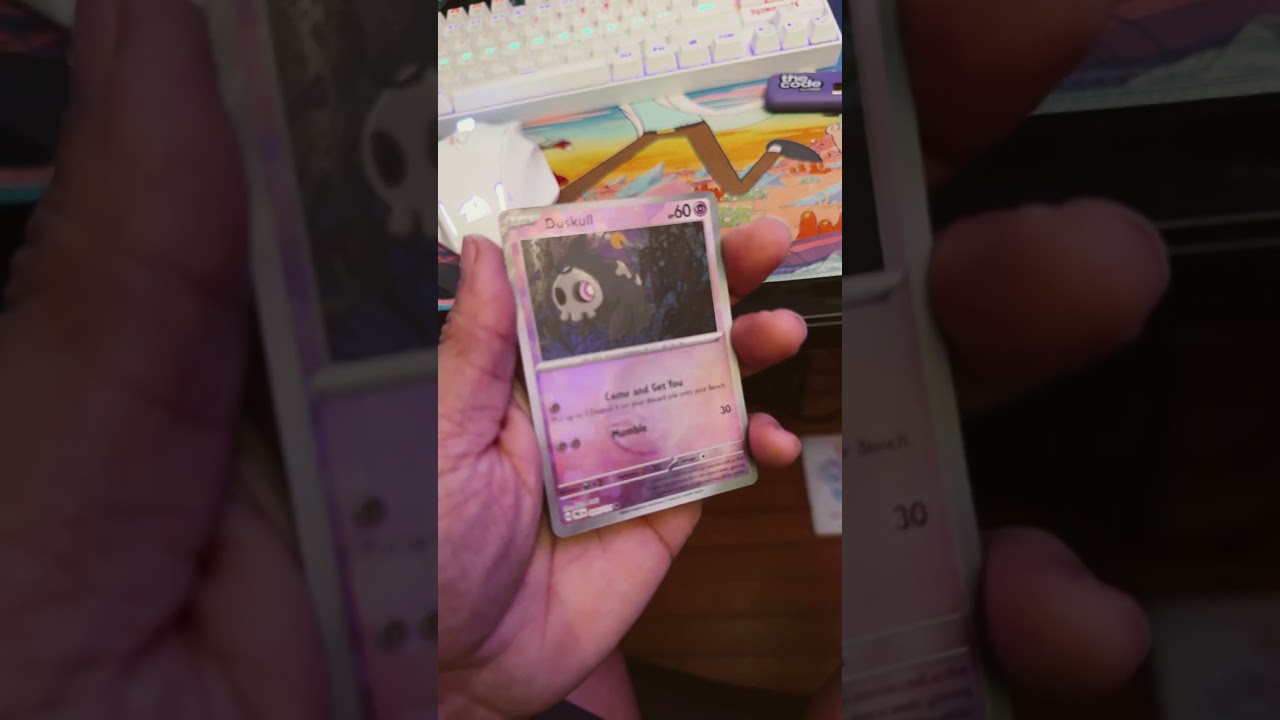 Pokemon TCG Duskull 035/131 Prismatic Evolutions Poke Ball Reverse Holo #pokemontradingcardgame