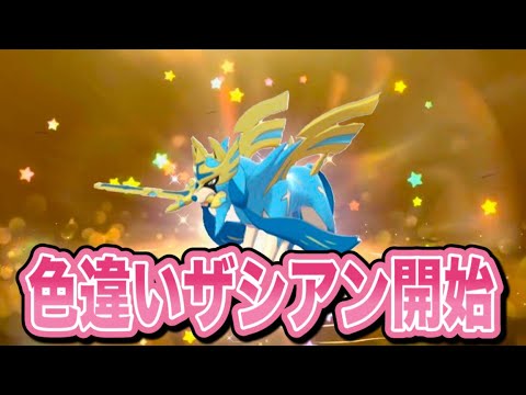 【速報】配布でゲットしよう！色違いのザシアン開始！！【ポケモンSV/スカーレット/バイオレット/GO】