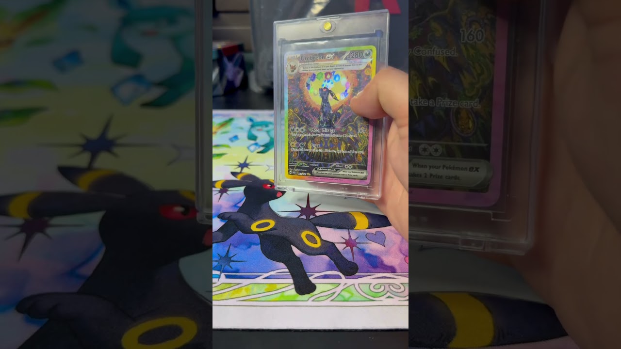 Umbreon Ex form Prismatic Evolutions   #foryou #pokemon #pokemonchannel #pokemoncards #fyp