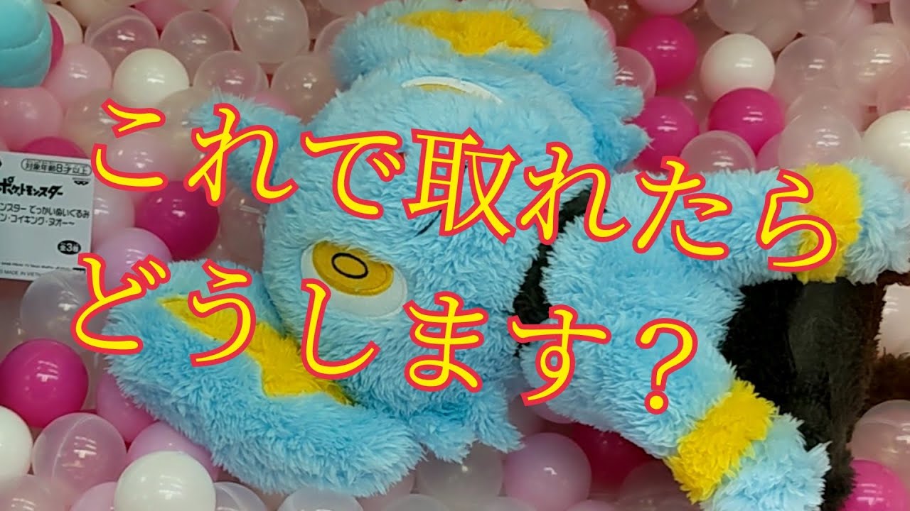 【広島県】300円でルクシオを挑戦してみた!【制限クレーンゲーム】