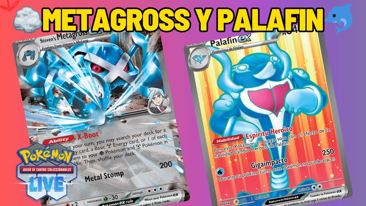 Palfin y Metagross Hoy Mejor Que Nunca Pokemon TCG LIVE