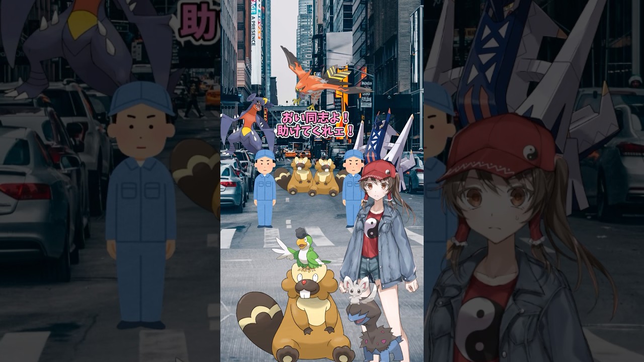 【ゆっくりポケモン】ビーダルを政府が絶滅させることを決定した ＃Shorts