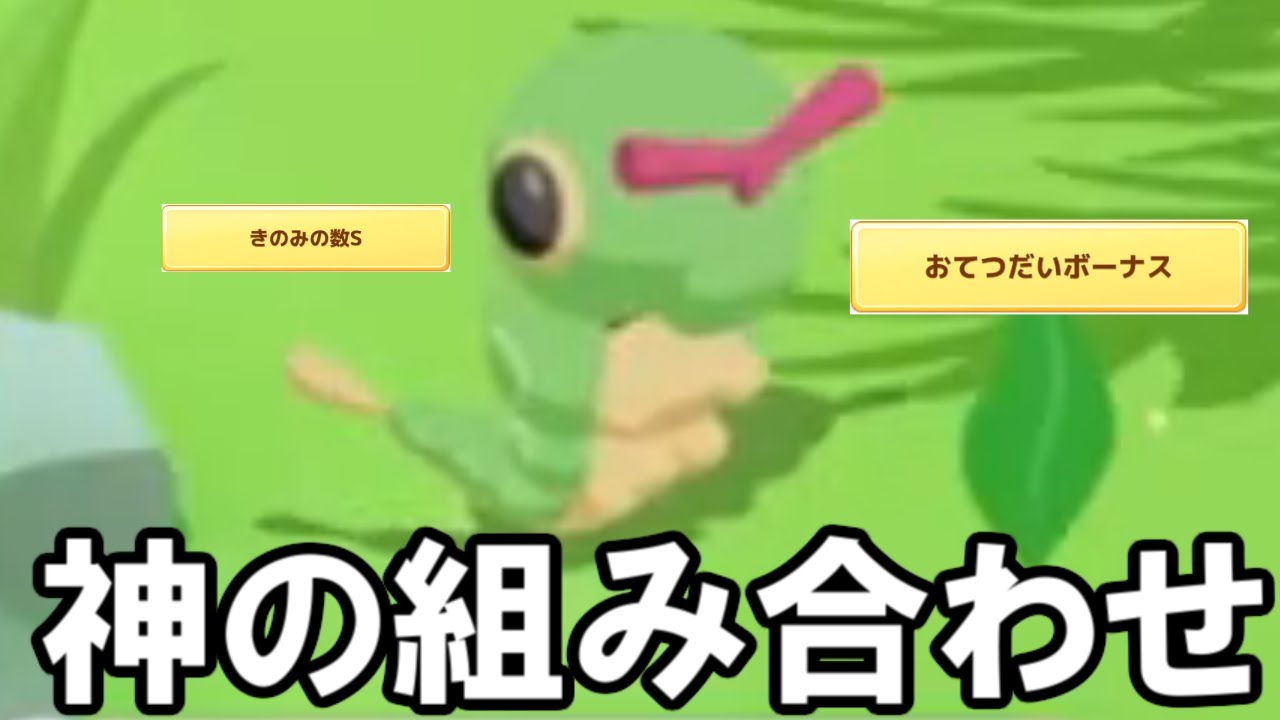 最強キャタピー来ました。【ポケモンスリープ】