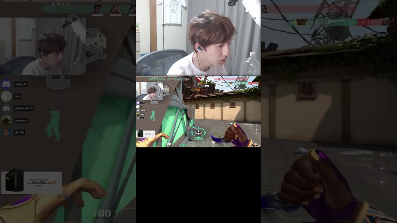 TENのゴースト全弾ヘッドショットACE【TENNN切り抜き】【VALORANT】#shorts