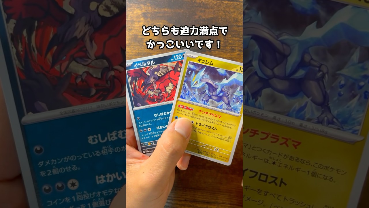 【ポケカ】58パック目 ナイトワンダラー　　　#キュレム#イベルタル