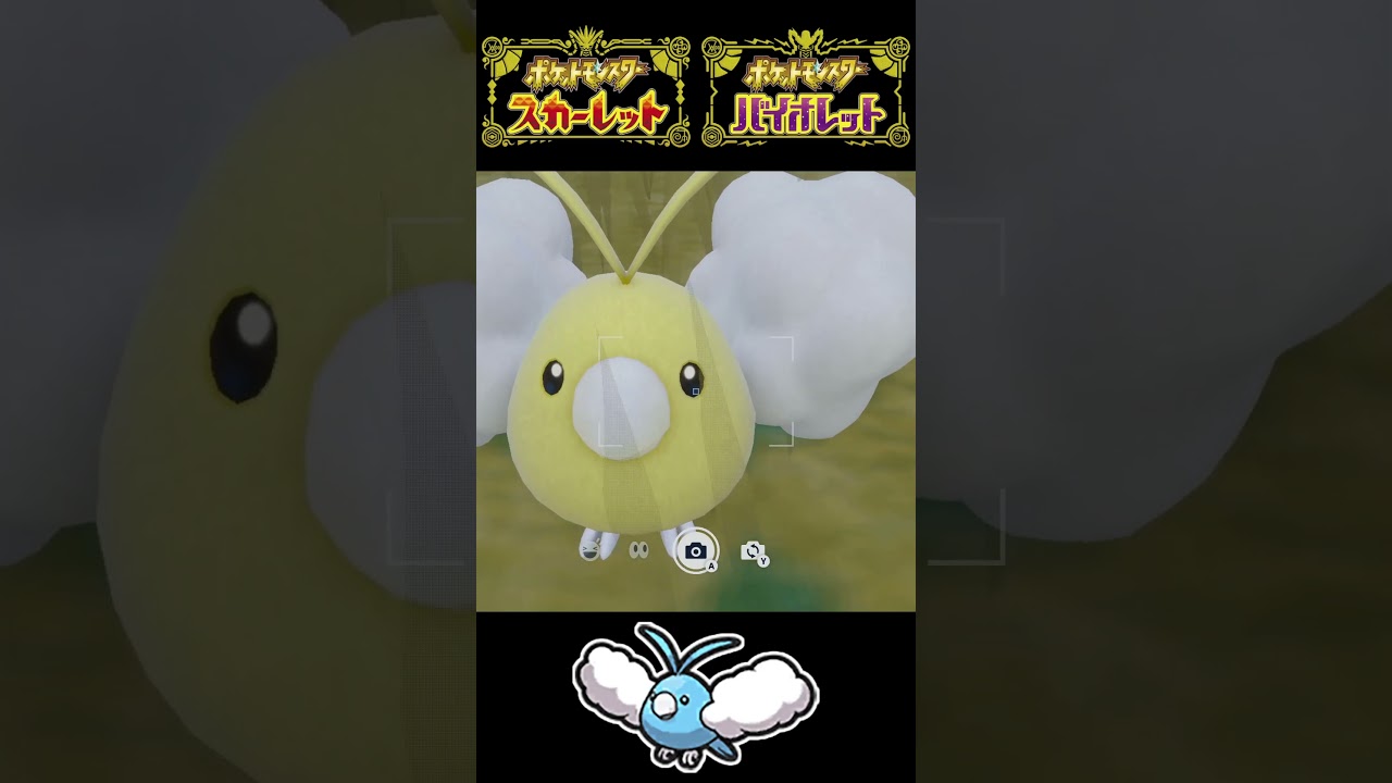 ウミディグダ、チルットの色違いを捕まえる！【ポケモンSV】#shorts