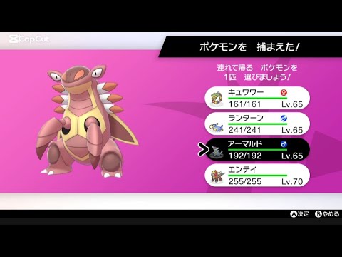 色違いアーマルド