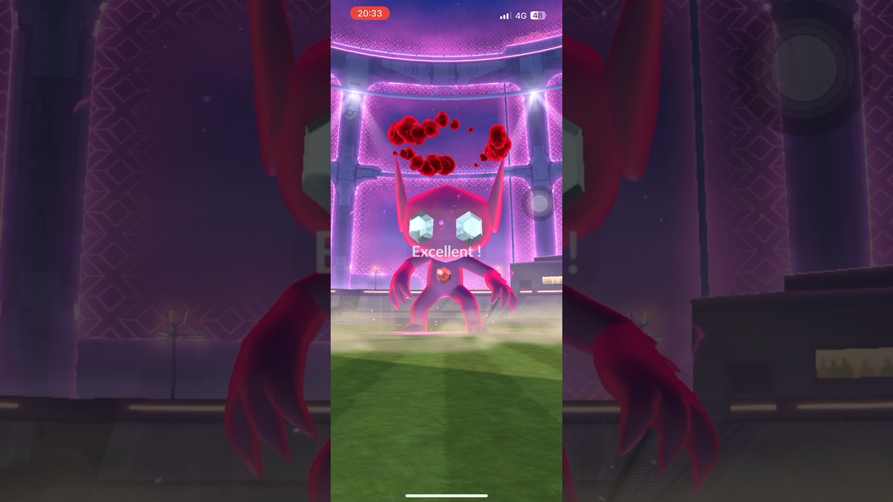 ダイマックス ヤミラミ エクセレントスロー #shorts #pokemongo #ポケモンgo