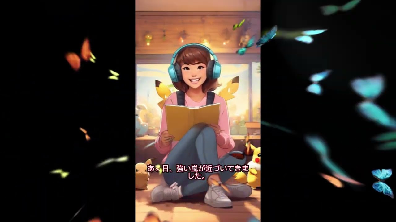 🌟 タイトル: トゲピーとチコリータの友情の物語！ 🌟