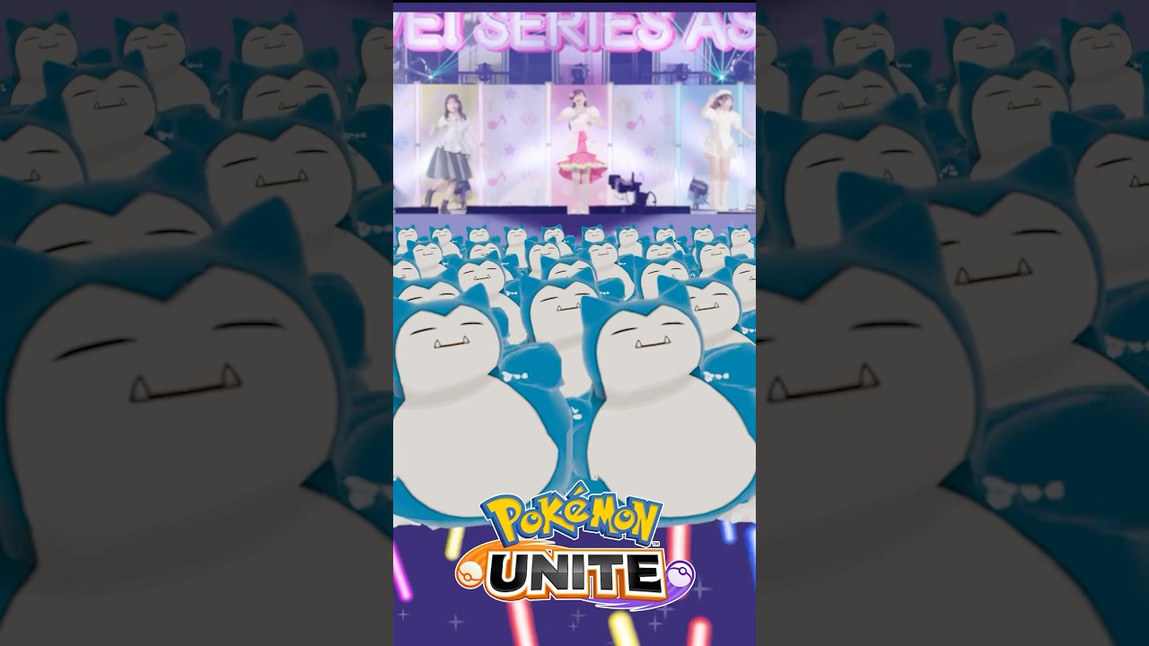 カビちゃーーん？何が好き〜？【ポケモンユナイト】#ポケモンユナイト #ポケユナ #ユナイト #ポケモン #pokemonunite #unite #shorts カビゴン ソロラン 勝ち方