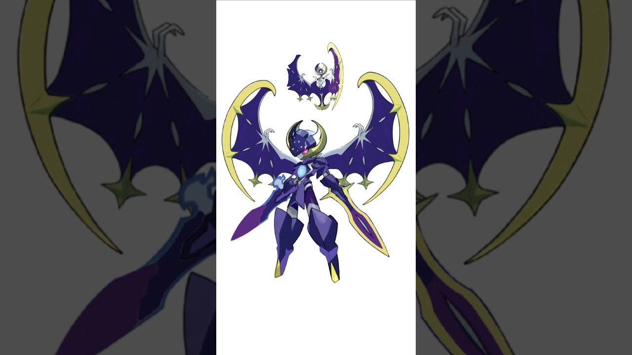 ソウブレイズ＋ルナアーラ合成。ナイトナイト　#ポケモンフュージョン #改造ポケモン  #伝説のポケモン #ルナアーラEX #pokemon