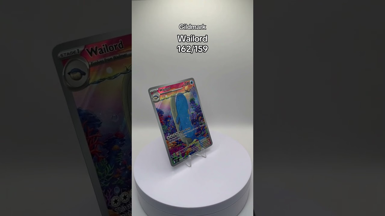 Wailord 162/159 - What’s the best card from Journey Together? #Pokemon #PokemonCards #Wailord