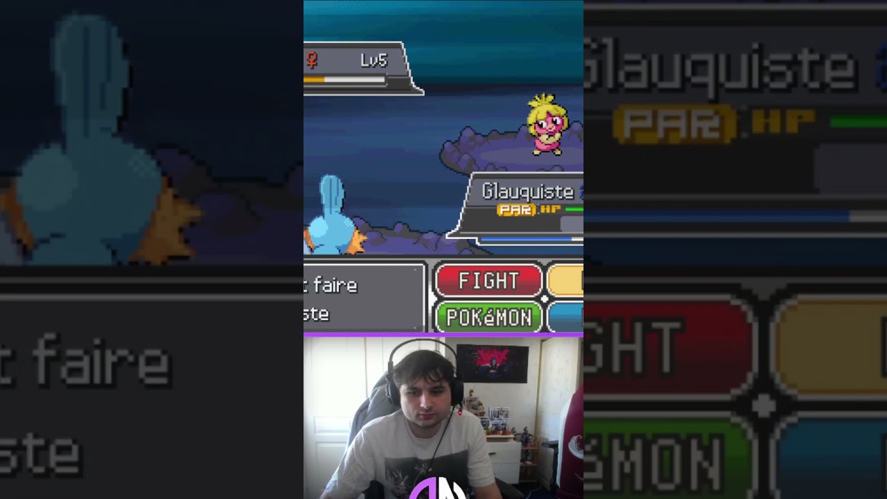 On Tombe Sur… Lippouti 😭 C’est Un Scandale ! #Pokemon #Lippouti #nuzlocke  #Shorts