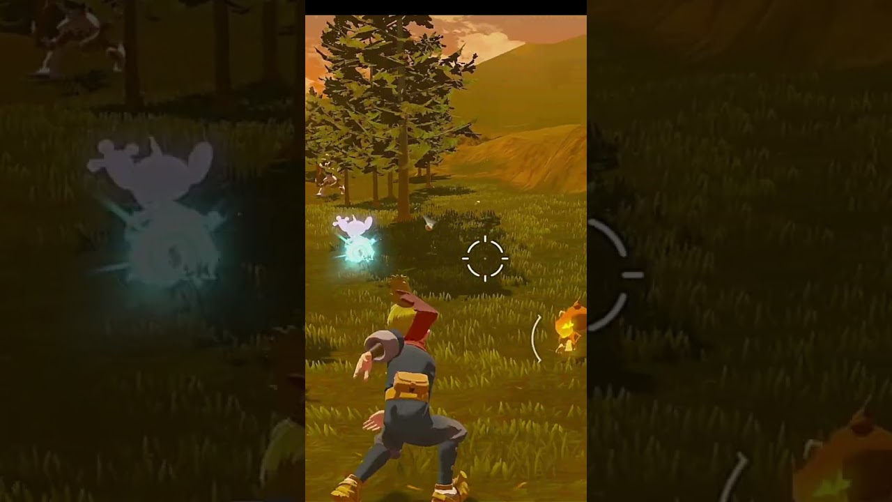 ヒコザルvsヤケクソザル 【Pokémon LEGENDS アルセウス】 #Shorts #ポケモン