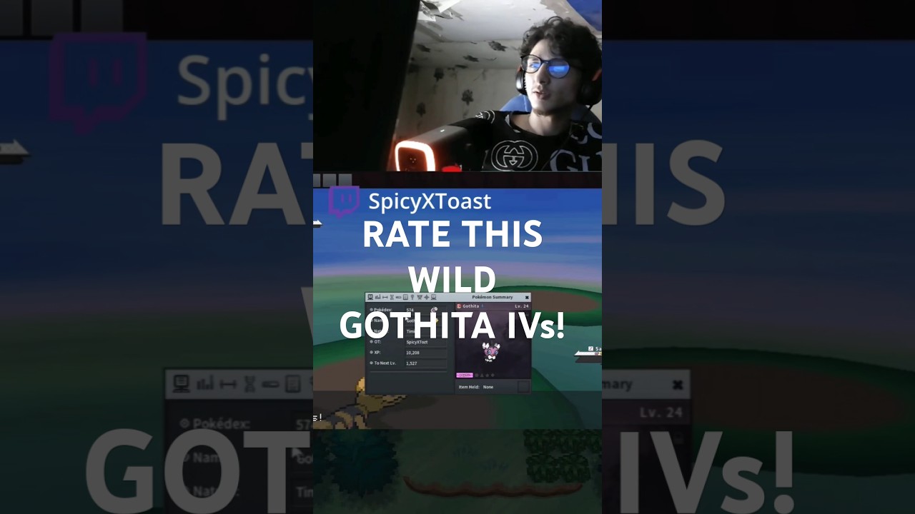 Best gothita!? #pokemon #pokemmo #grinding #spicyxtoast