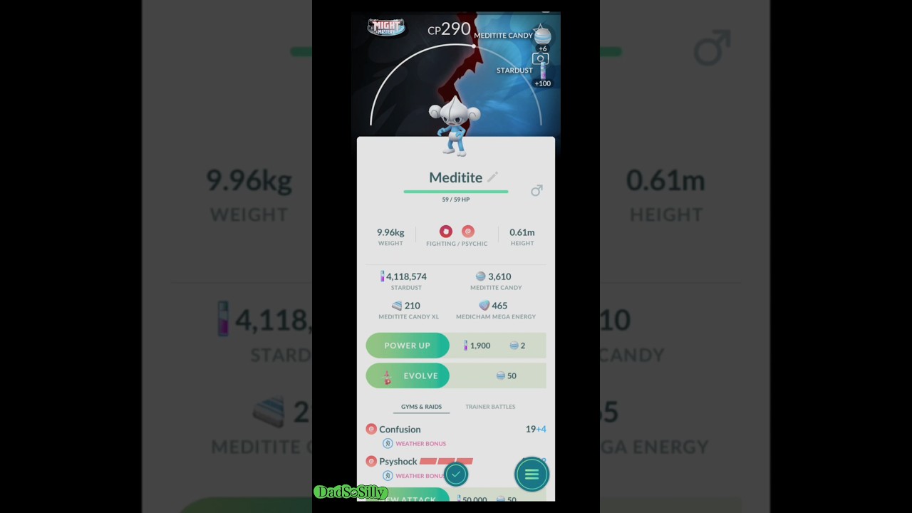 To Keep or Not To Keep: Meditite With a Special Background #pokemongo #timedresearch #finalstrike
