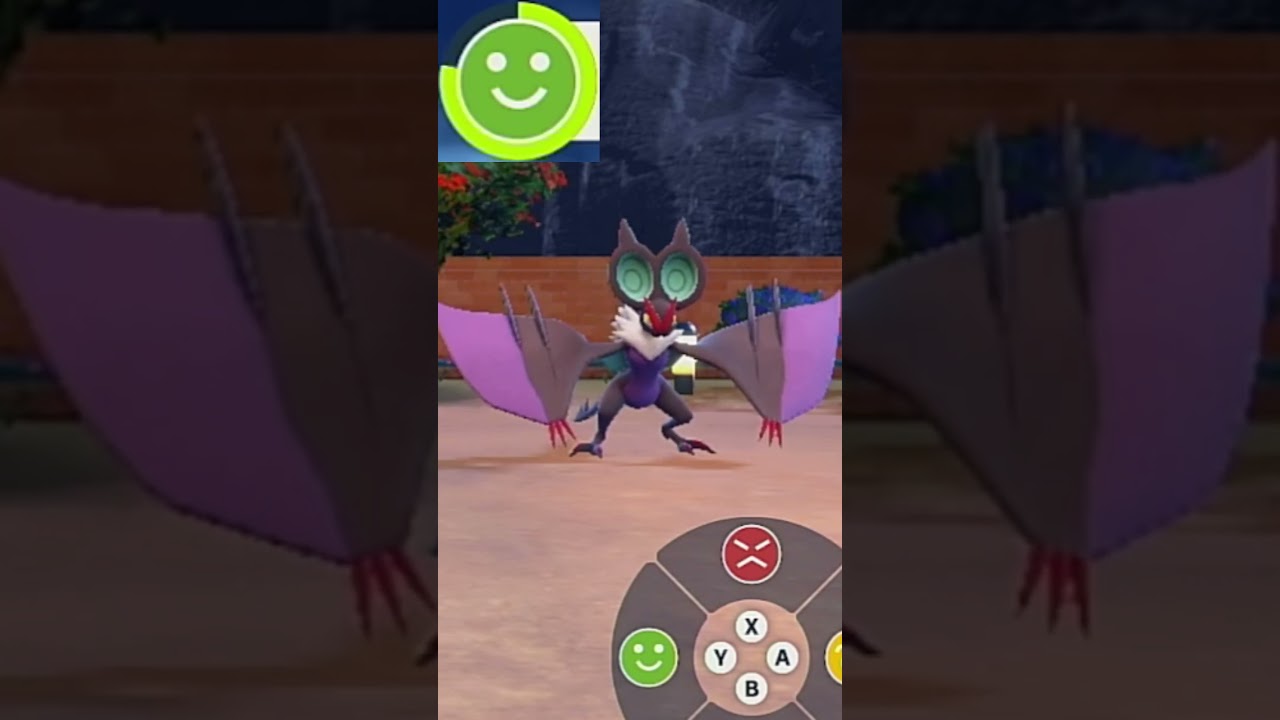 【オンバーン】ポケモンエクササイズ【キタカミ図鑑No.89】#Shorts #pokemon