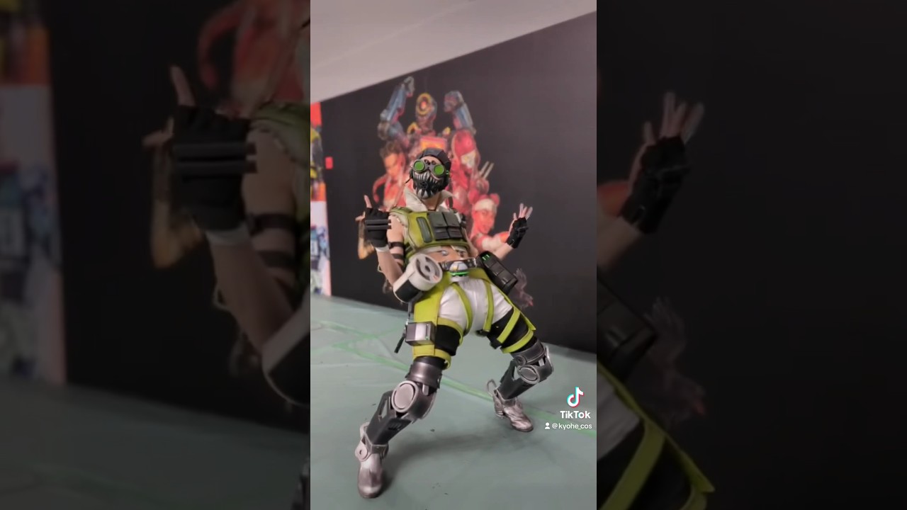 octane ができるまで #apex #cosplay #コスプレ #octane #オクタン