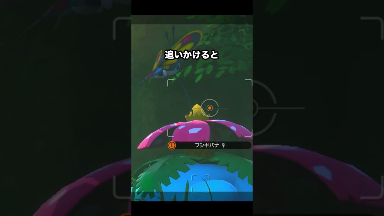フシギバナ吸われる？？　#ポケモンスナップ #ポケモン