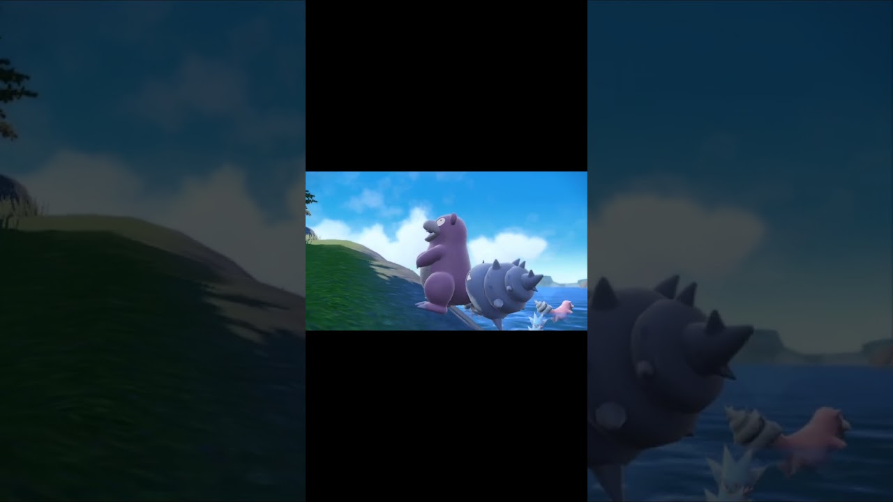 ヤドラン大量発生がただただ可愛い【ポケモンSV ポケモンスカーレット/バイオレット】 #shorts #pokemonscarlet  #pokemonviolet