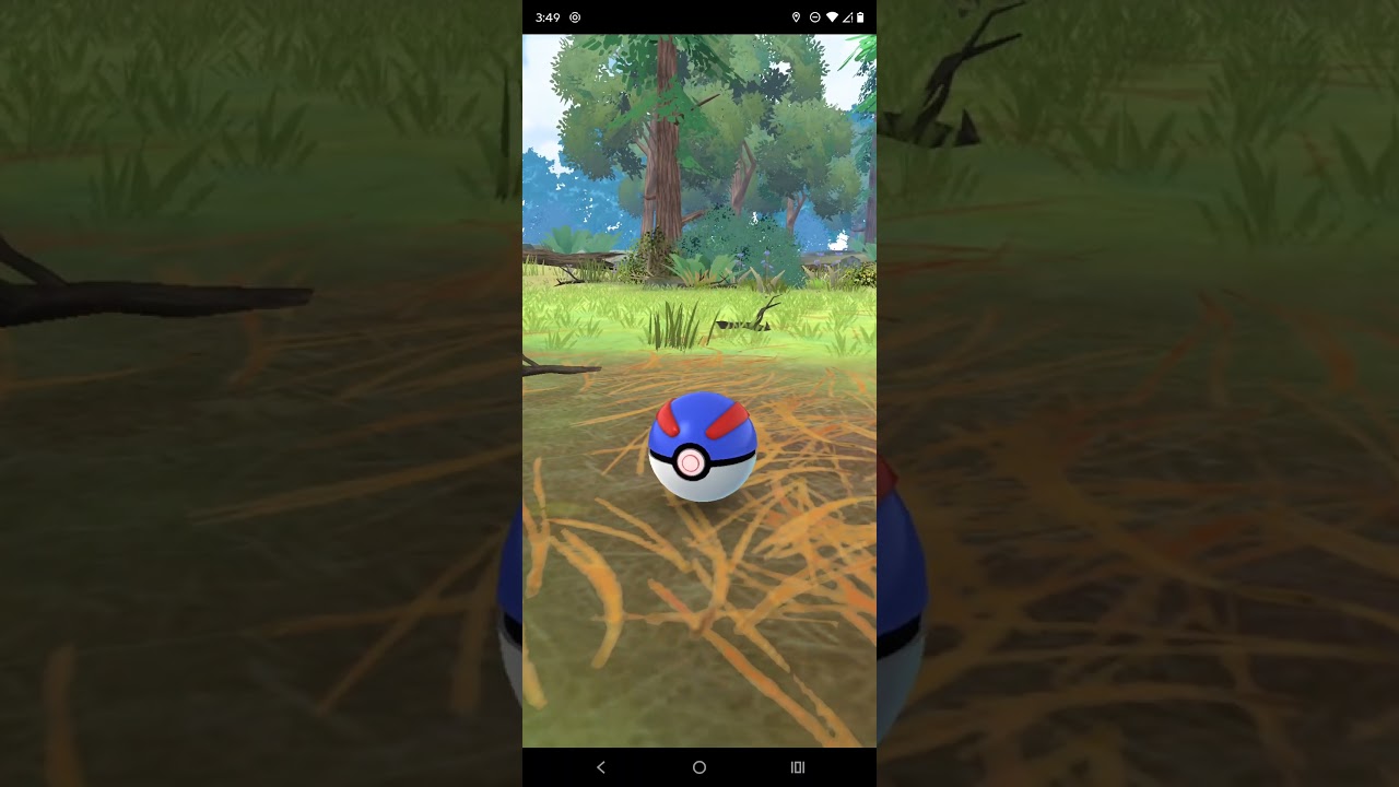 Pokemon GO: Capturing Meditite with a Great Ball