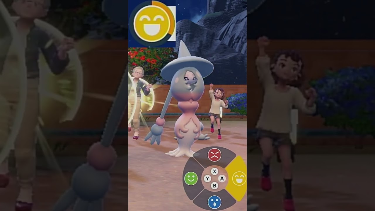 【ブリムオン】ポケモンエクササイズ【パルデア図鑑No.284】#Shorts #pokemon