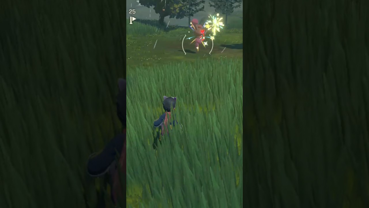 でっかくなっても兎はかわいい！色違いミミロル親分【ポケモンレジェンズアルセウス】#ポケモン #pokemon #色違い #shorts