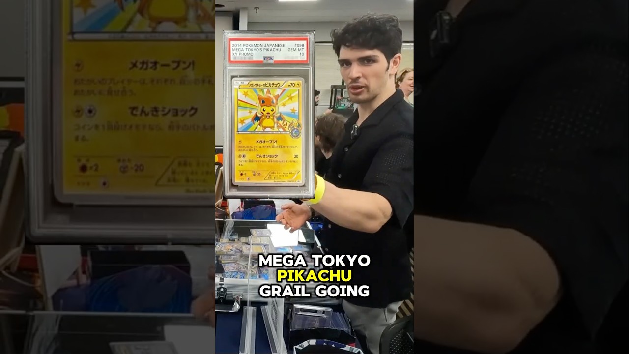 PSA 10 Mega Tokyo Pickachu Magikarp Trade #vendorpov #pokemoncards