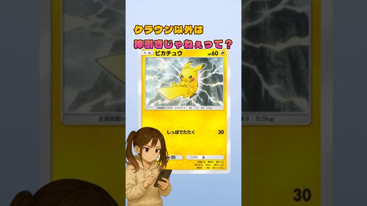 【ポケポケ】カイリキーex クラウン以外は神引きじゃねぇって？#ポケポケ #ポケモンカード #shorts