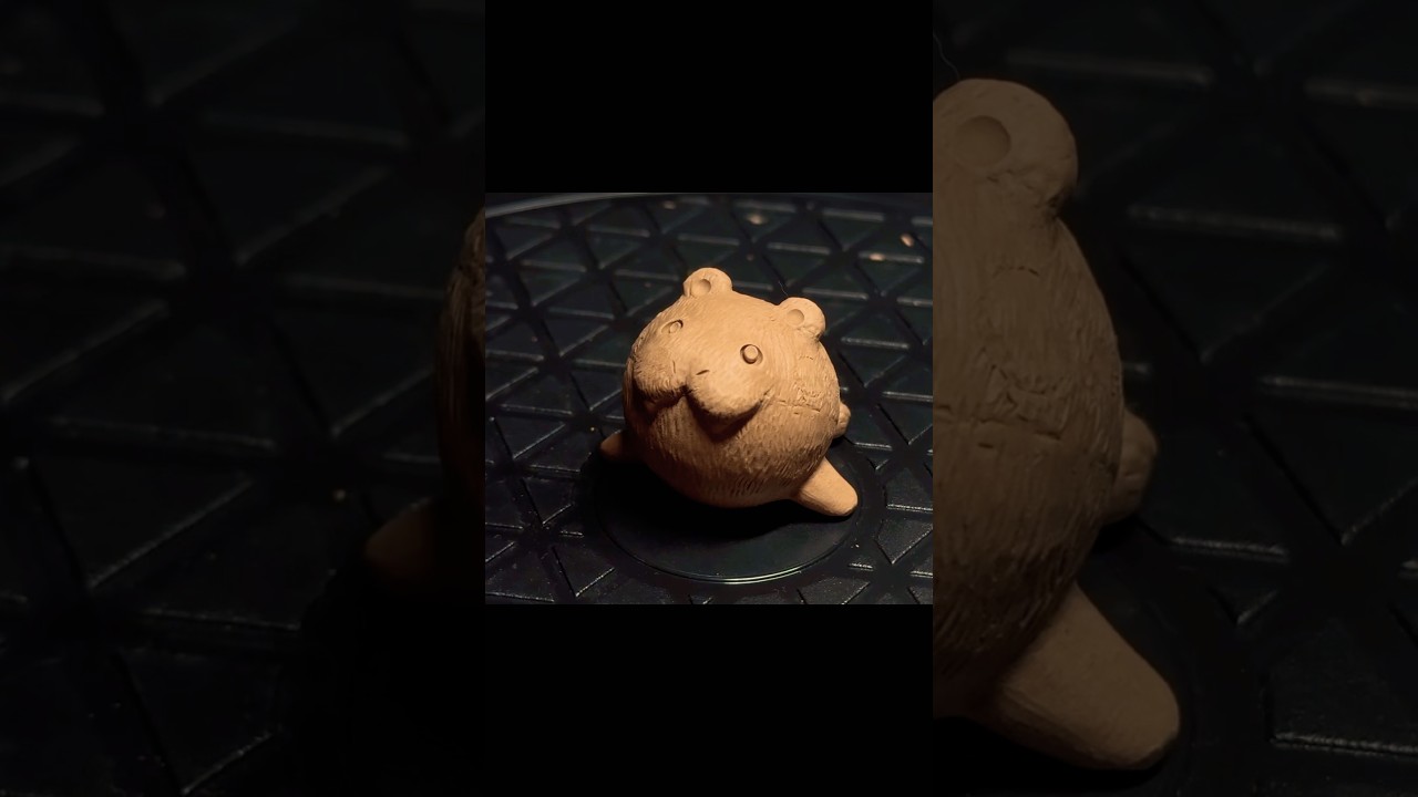 粘土でポケモンのタマザラシを作ってみた！ #art #clay #pokemon
