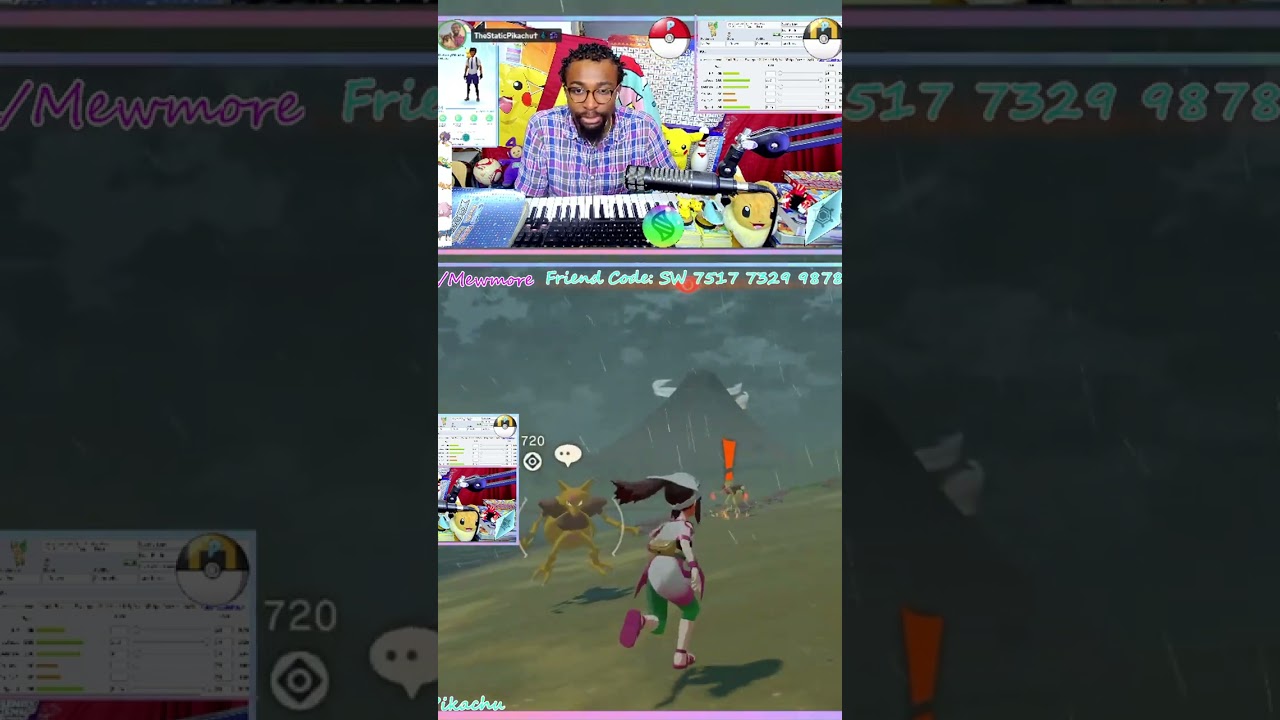 Shiny Kadabra in Outbreaks and was CAUGHT! :D | #thestaticpikachu on #Twitch