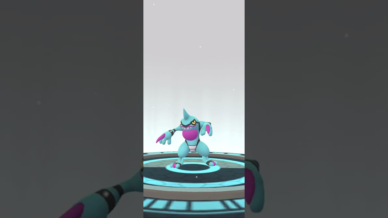 【Pokémon GO】Shiny Croagunk → Toxicroak Evolve 🔥