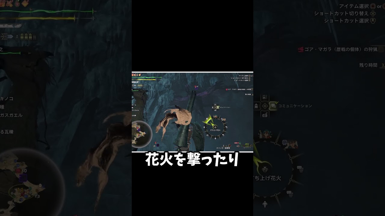 歴戦☆８ゴアがメガボーマンダに .....  #モンハン#モンハンワイルズ #shorts