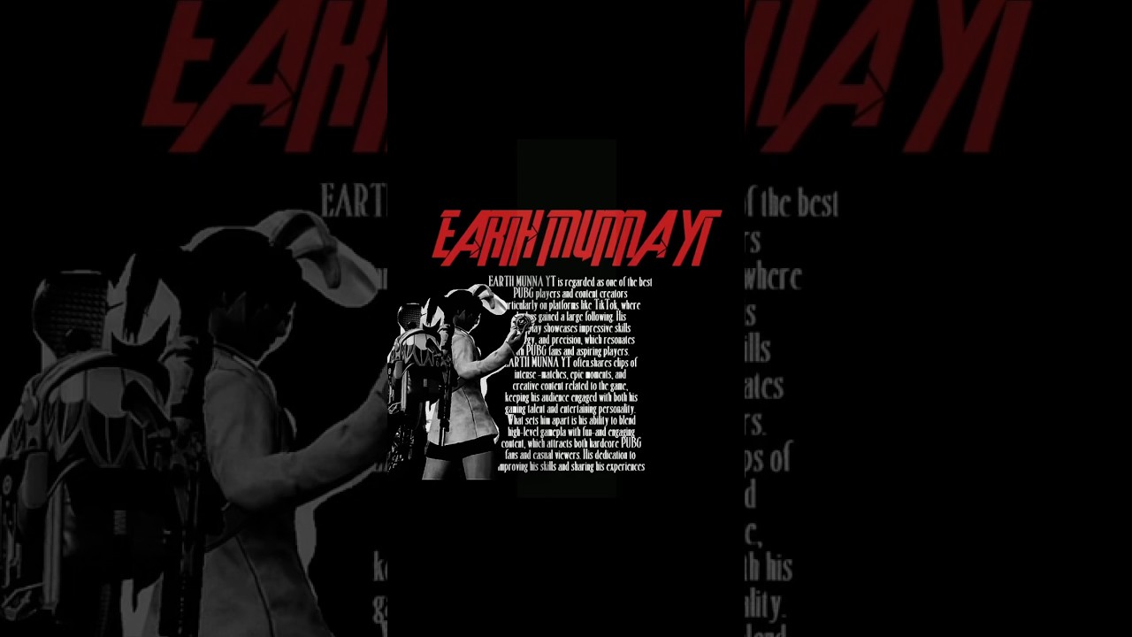 Introducing Earth Munna YT 🔥| A New Adventure Starts Here!  #Shorts #BGMISubmission #GamingShorts