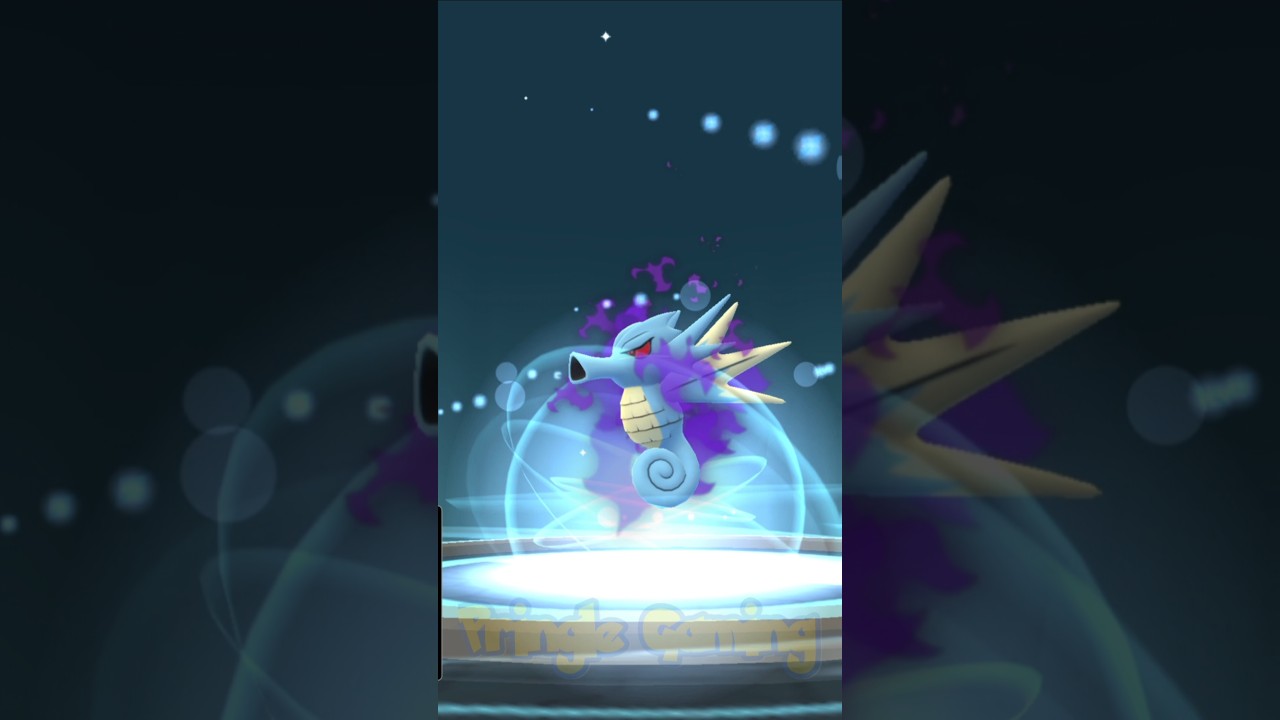Evolving an XL Shadow Seadra  into an XL Shadow Kingdra