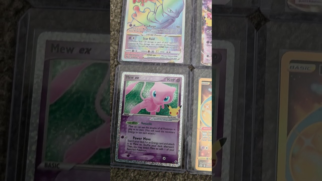 ADDING ANOTHER MEW POKEMONCARD IN COLLECTION ❤️