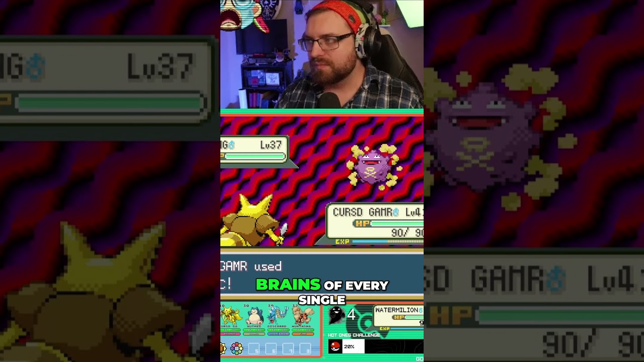 Kadabra MELTS Koga’s ENTIRE Team 🔥 | Hardcore Nuzlocke Showdown!