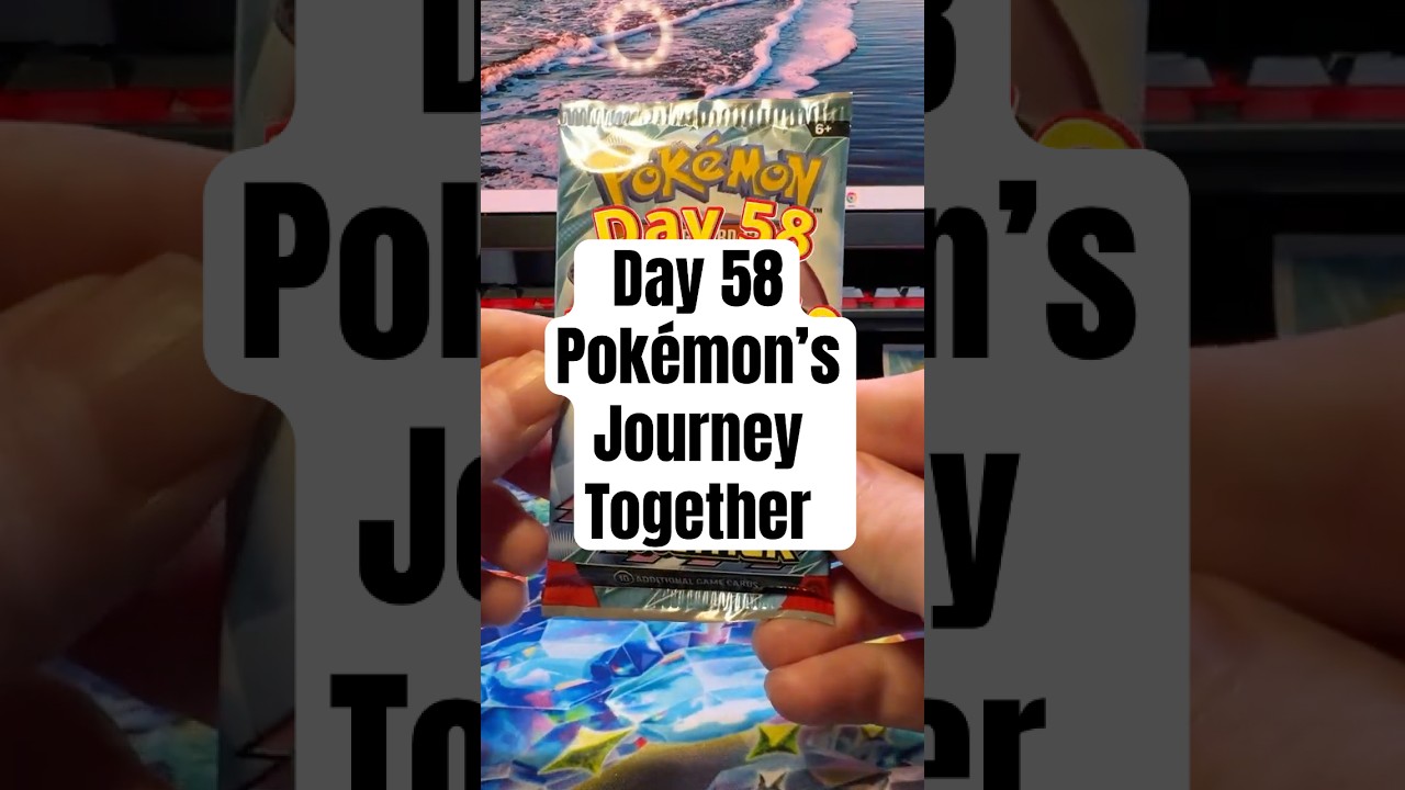 Day 58 Pokémon Journey Together Pack Opening!